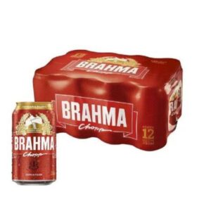 Cerveja Brahma chopp 350ML 12 unidades