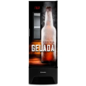 CERVEJEIRA VERTICAL METALFRIO 497 LITROS VN50AF ADESIVADA 220V